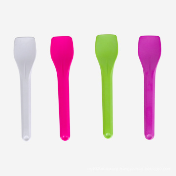3.7" Colored Biodegradable Ice Cream Spoon